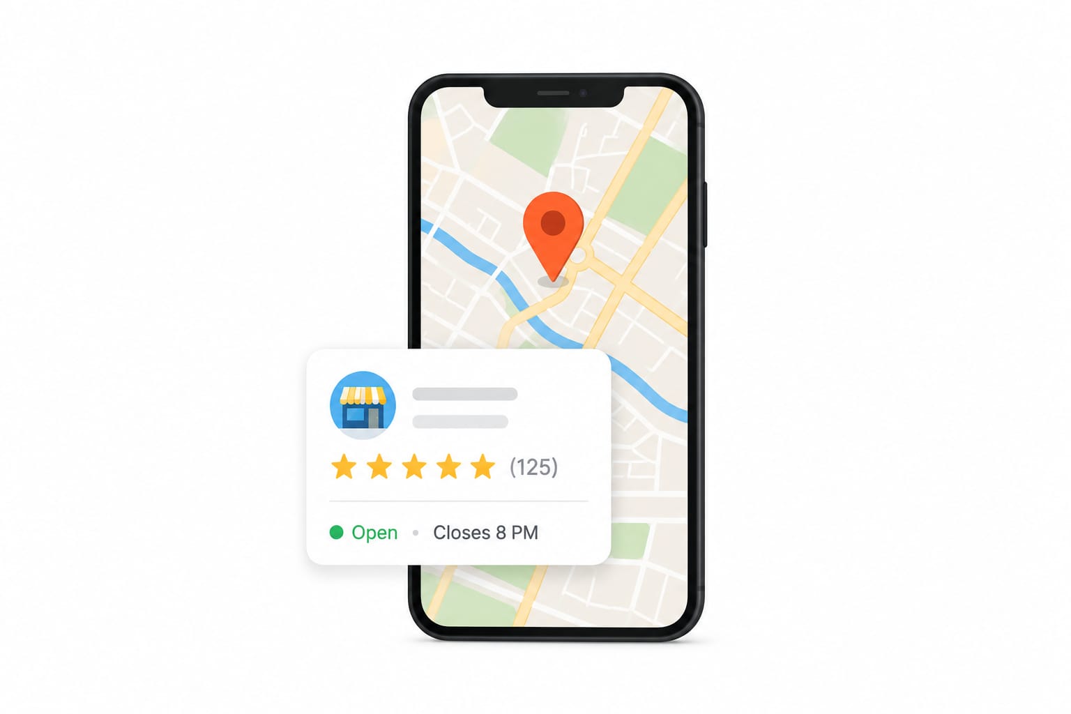 Local SEO Google Maps ranking illustration
